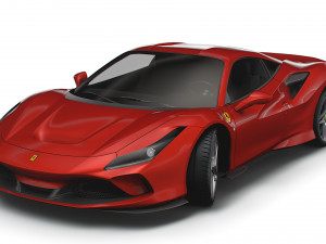 Ferrari F8 Tributo 2023 3D मॉडल