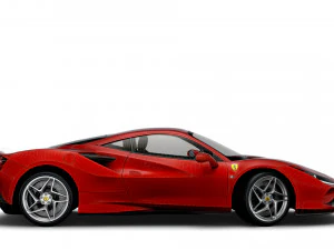 Ferrari F8 Tributo 2023 3D Model