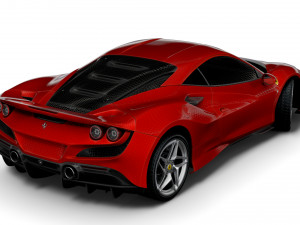 Ferrari F8 Tributo 2023 3D मॉडल