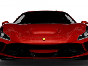 Ferrari F8 Tributo 2023 3D Model