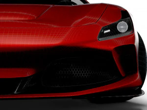 Ferrari F8 Tributo 2023 3D Model