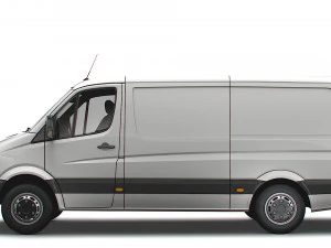 Freightliner Sprinter Van L2H1 2009 3D Model