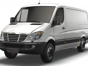 Freightliner Sprinter Van L2H1 2009 3D-Modell