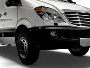 Freightliner Sprinter Van L2H1 2009 3D-Modell