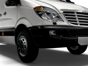 Freightliner Sprinter Van L2H1 2009 3D Model