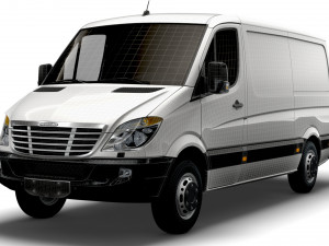 Freightliner Sprinter Van L2H1 2009 3D-Modell