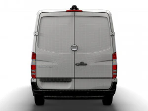 Freightliner Sprinter Van L2H1 2009 3D Model
