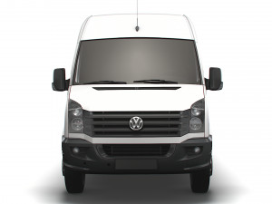 Volkswagen Crafter Van L4H2 2016 Model 3D