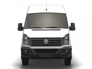 Volkswagen Crafter Van L4H2 2016 3D Model