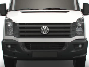 Volkswagen Crafter Van L4H2 2016 3D Model