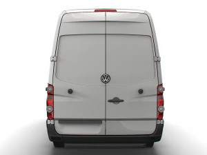 Volkswagen Crafter Van L4H2 2016 3D Model