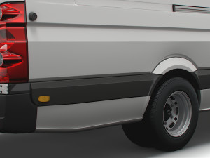 Volkswagen Crafter Van L4H2 2016 Model 3D