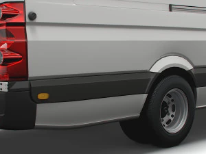 Volkswagen Crafter Van L4H2 2016 3D Model