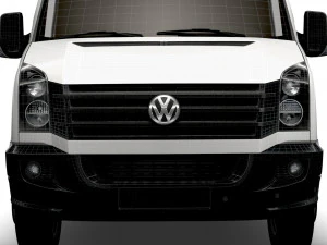 Volkswagen Crafter Van L4H2 2016 3D Model