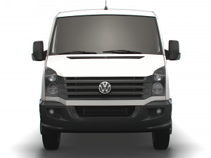 Volkswagen Crafter Van L2H1 2016 Modelo 3D