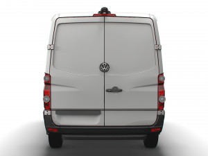 Volkswagen Crafter Van L2H1 2016 Modelo 3D