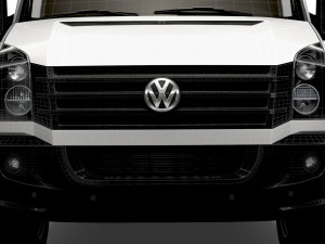 Volkswagen Crafter Van L2H1 2016 Modelo 3D