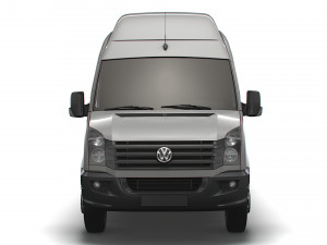Volkswagen Crafter Van L4H3 2016 3D Модель