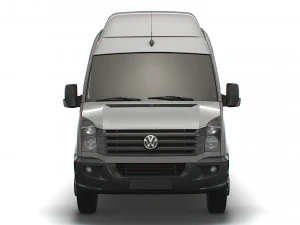 Volkswagen Crafter Van L4H3 2016 3D Model