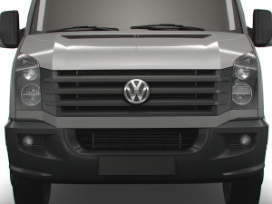 Volkswagen Crafter Van L4H3 2016 3D Модель