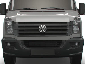 Volkswagen Crafter Van L4H3 2016 3D Model
