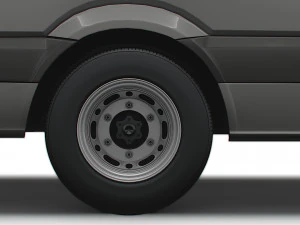 Volkswagen Crafter Van L4H3 2016 3D Model