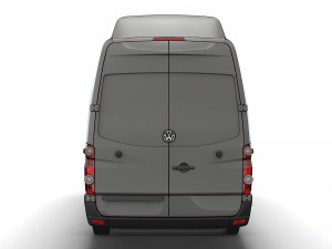 Volkswagen Crafter Van L4H3 2016 3D Модель