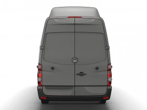 Volkswagen Crafter Van L4H3 2016 3D Model