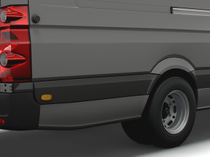 Volkswagen Crafter Van L4H3 2016 3D Модель