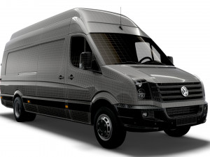 Volkswagen Crafter Van L4H3 2016 3D Модель