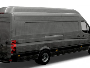 Volkswagen Crafter Van L4H3 2016 3D Model