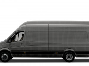 Volkswagen Crafter Van L4H3 2016 3D Модель