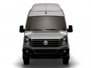 Volkswagen Crafter Van L4H3 2016 3D Модель