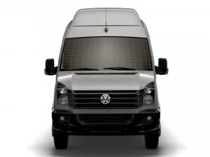 Volkswagen Crafter Van L4H3 2016 3D Model