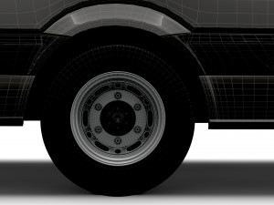Volkswagen Crafter Van L4H3 2016 3D Модель
