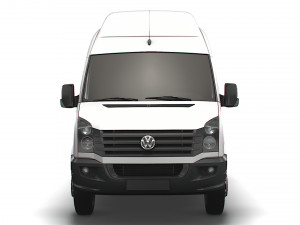 Volkswagen Crafter Van L2H3 2016 Model 3D