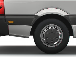 Volkswagen Crafter Van L2H3 2016 Model 3D