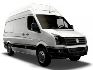 Volkswagen Crafter Van L2H3 2016 3D Model