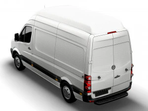 Volkswagen Crafter Van L2H3 2016 3D Model