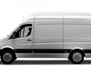 Volkswagen Crafter Van L2H3 2016 3D Model