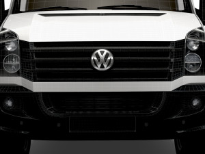 Volkswagen Crafter Van L2H3 2016 Model 3D