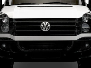 Volkswagen Crafter Van L2H3 2016 3D Model