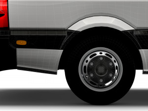 Volkswagen Crafter Van L2H3 2016 Model 3D