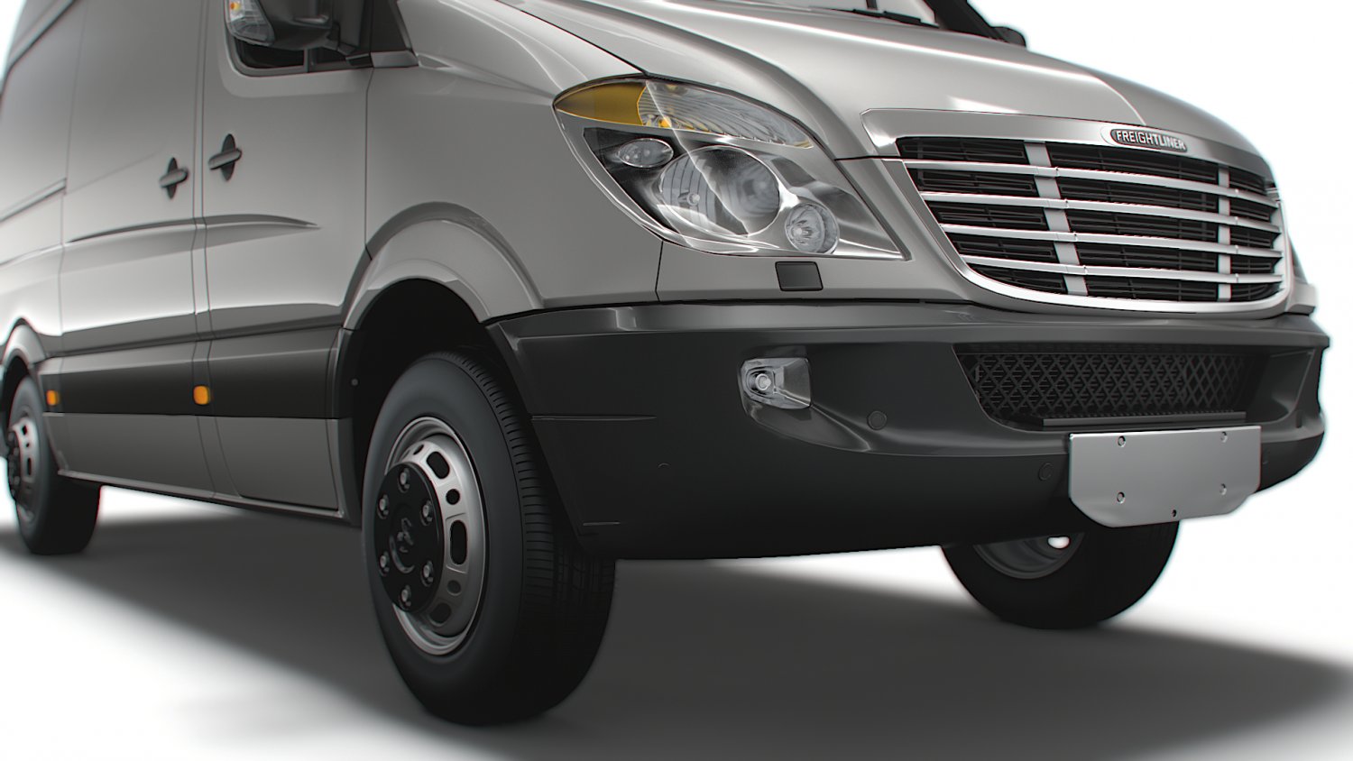 Freightliner Sprinter Cargo Van L2H2 2009 3D Модель In Фургон 3DExport