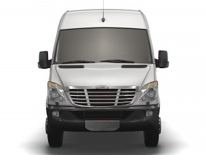 Freightliner Sprinter Cargo Van L2H2 2009 3D Model