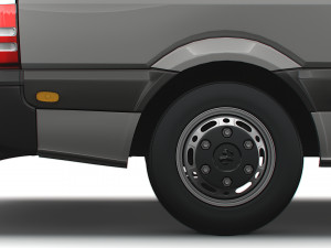 Freightliner Sprinter Cargo Van L2H2 2009 3D Model