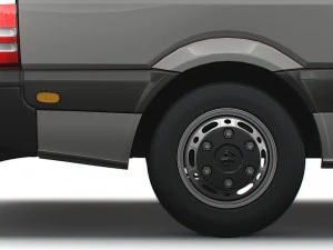 Freightliner Sprinter Cargo Van L2H2 2009 3D Model