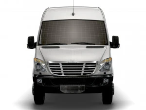 Freightliner Sprinter Cargo Van L2H2 2009 3D Model