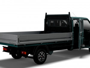 Fiat Ducato Crew Cab Truck HQInterior 2023 3D 모델
