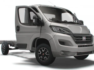Chassi Fiat Ducato HQ Interior SCab 3800WB 2023 Modelo 3D